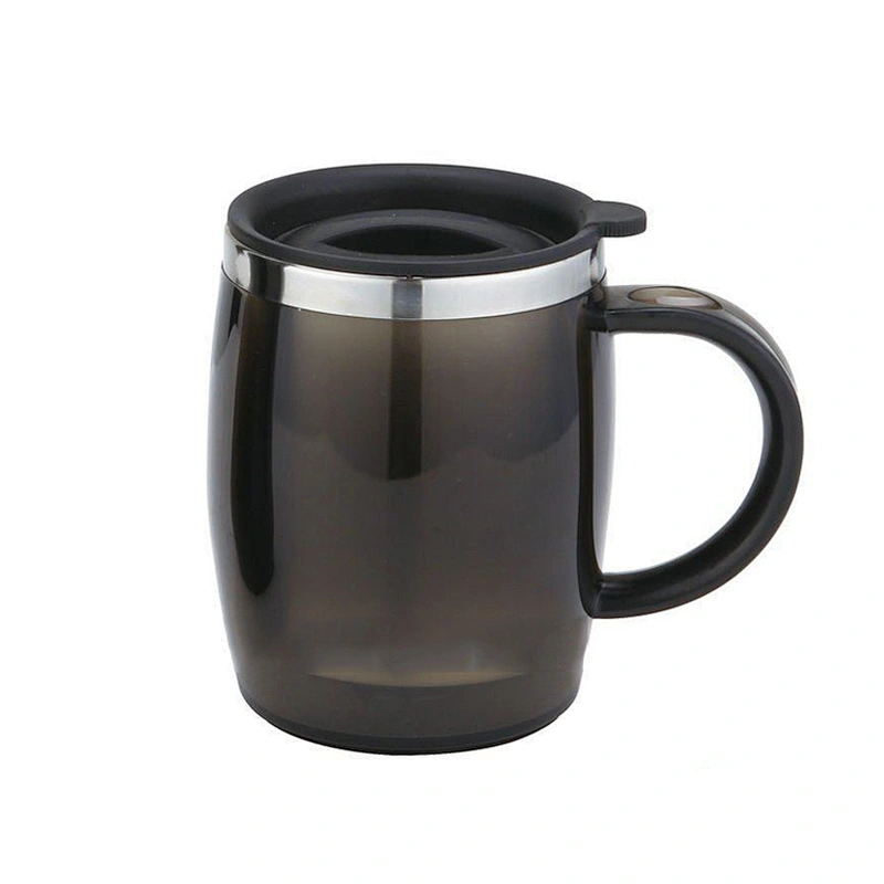 Different Color Available 400ml Fashion Style Stainless Steel Office Coffee Cup With Handle