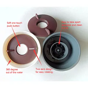 450ml double wall stainless steel vacuum insulated thermal mug with 360 degree water outleting push button lid