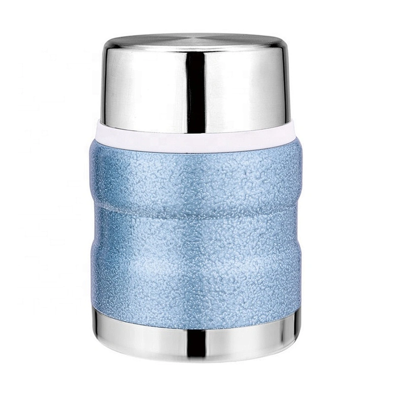 420ML Double Wall Thermal Soup Pot Insulated Food Vacuum Flask Container Stainless Steel Jar