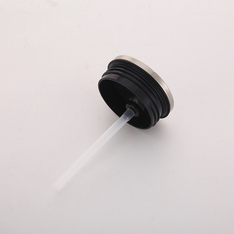 280ml Keep Warm Double Wall Insulated Stainless Steel Vacuum Bottle Thermos Can With Straw