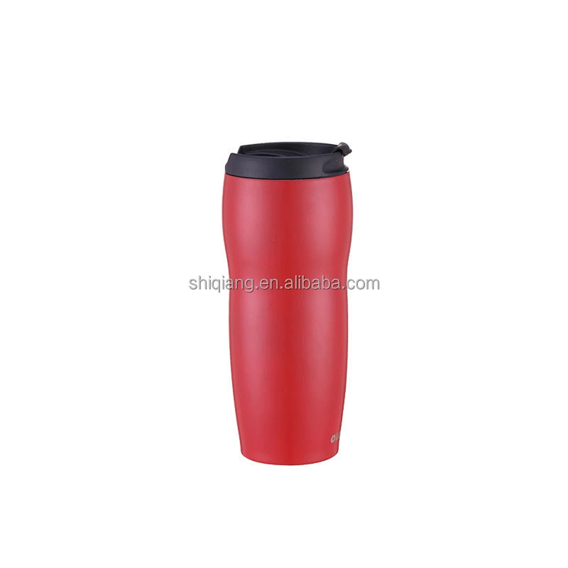 380ml double wall insulated stainless steel cup with silicone sleeve