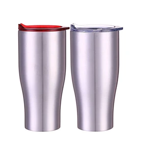 30OZ double wall insulated vacuum stainless steel thermos tumbler mug