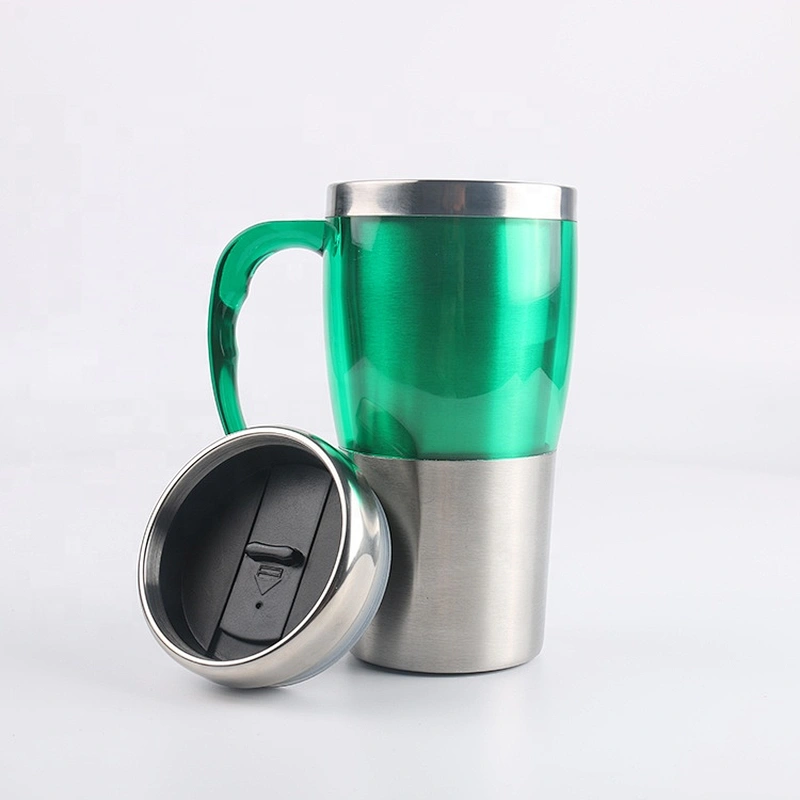 Tumbler Office Insulated Custom Stainless Steel Travel Mug With Handle