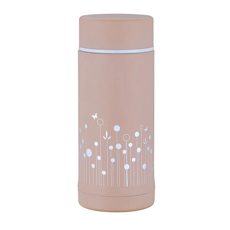 250ml vacuum thermos mini bottle water flask with steel lid