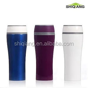 14oz unbreak stainless steel vacuum insulated tumbler with 360degree comeout leakproof lid