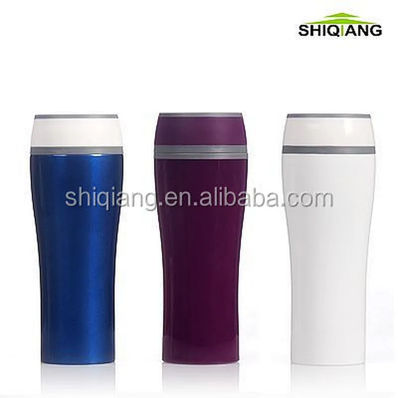 14oz unbreak stainless steel vacuum insulated tumbler with 360degree comeout leakproof lid