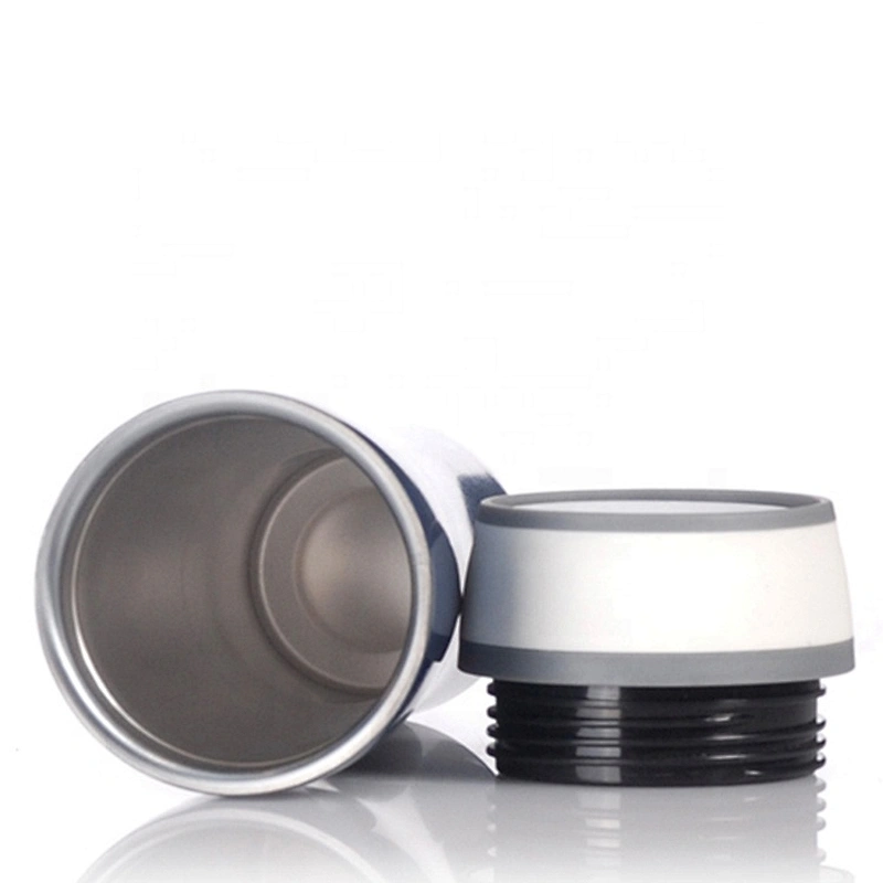 Drinkware Tumbler Stainless Steel Coffee Tea Double Wall Mug with 360 degree push button leakproof lid