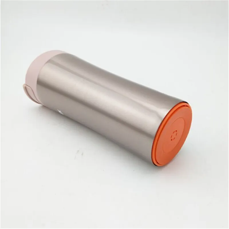 Attractive vacuum insulated non-slip stainless tumbler with leakproof lid