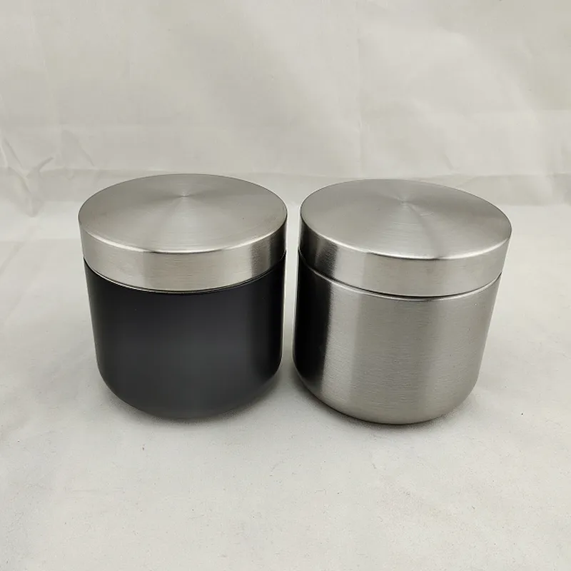 500 ML Single Wall Lunch Box Stainless Steel Food Vegetable Storage Food Container Salad Cases Stainless Steel Jar