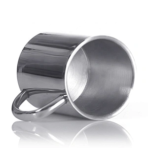 200ML Custom Thermos Cups Double Wall Stainless Steel Coffee Tea Steel Cup With Handle