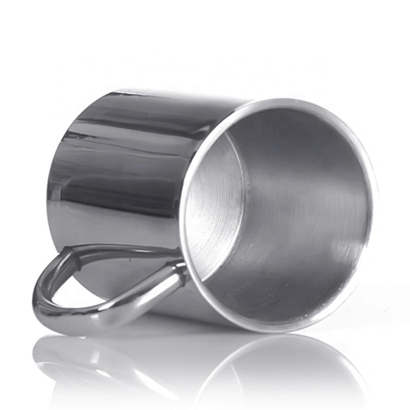 200ML Custom Thermos Cups Double Wall Stainless Steel Coffee Tea Steel Cup With Handle