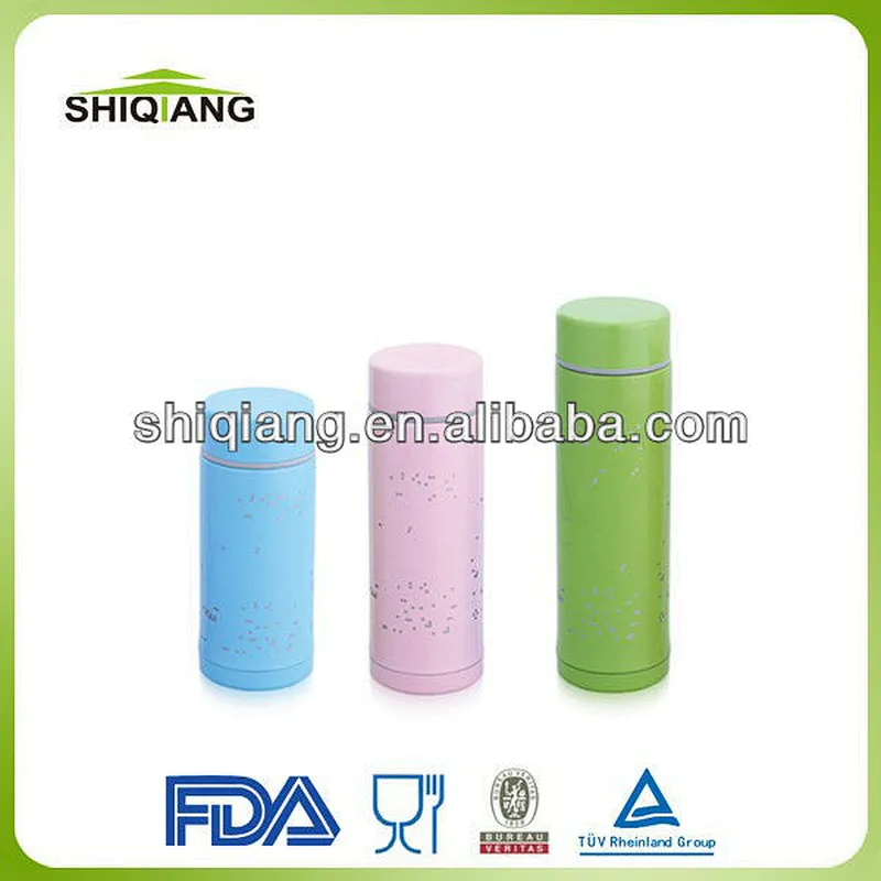 Eco-Friendly Stainless Steel Drinkware Water Tea 200ml Vacuum Thermos With Steel Lid