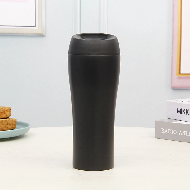 400ml Vase Type Double Wall Stainless Steel Vacuum Travel Office Mug