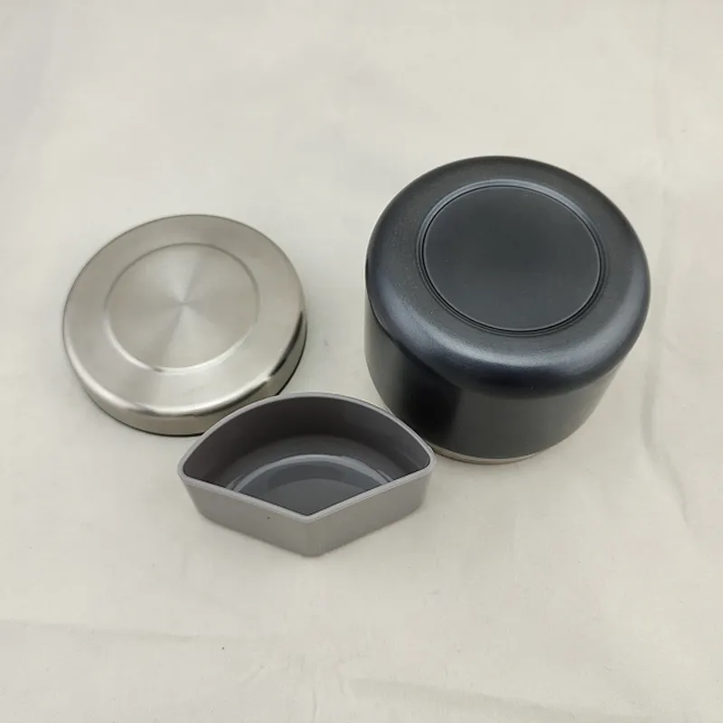 400 ML Single Wall Lunch Box Stainless Steel Food Vegetable Storage Food Container Salad Cases Stainless Steel Jar