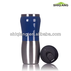 350ml Double Wall Stainless Steel Curved Shape Thermal Coffee Tumbler Mug