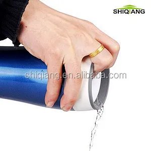 14oz unbreak stainless steel vacuum insulated tumbler with 360degree comeout leakproof lid