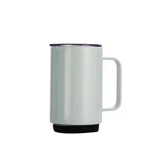 Stainless Steel Handle Tea Tumbler Mug 350ml Double Wall Vacuum Thermos Coffee Cups