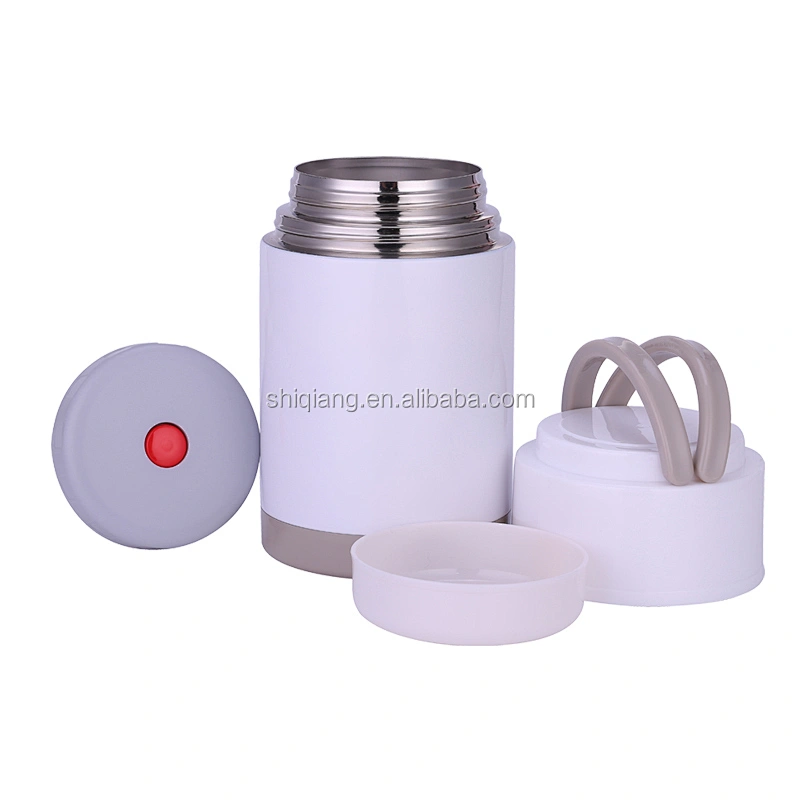 Custom leakproof double wall stainless steel lunch box container