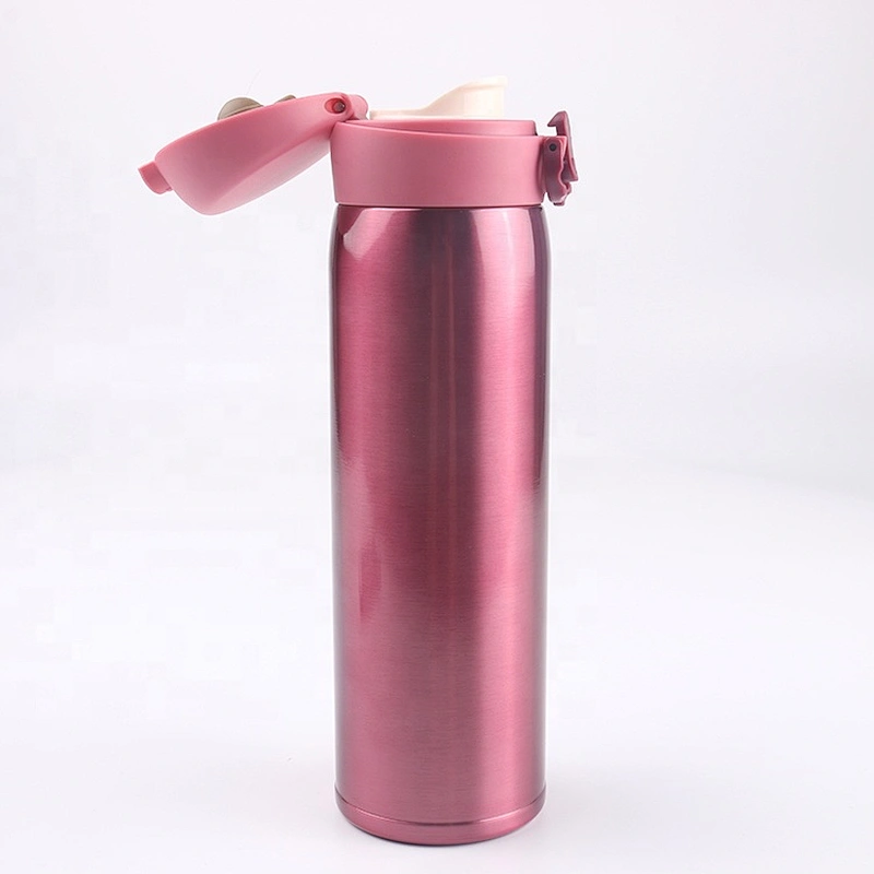 Custom Color 500ML Double Wall Stainless Steel Tea Tumbler Thermos Flask Vacuum