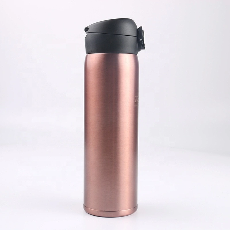 New Design Portable 700ML Drinking Metal Water Bottle Thermos Vacuum Stainless