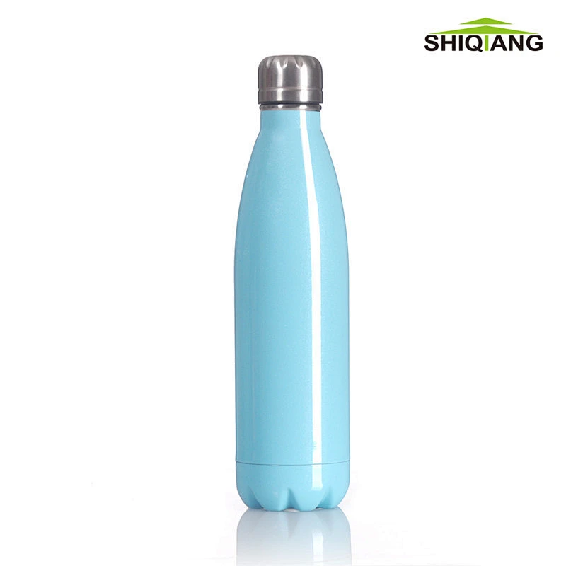 750ml outdoor vacuum insulated stainless steel drinking sport bottles