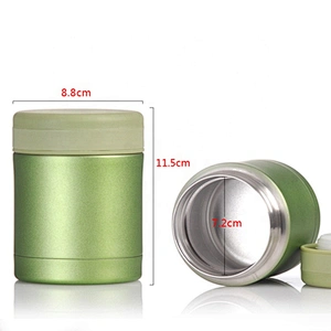 Baby Kid Insulated Hot Lunch Box Vacuum Insulated Food Thermos Stainless Steel