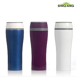 14oz unbreak stainless steel vacuum insulated tumbler with 360degree comeout leakproof lid