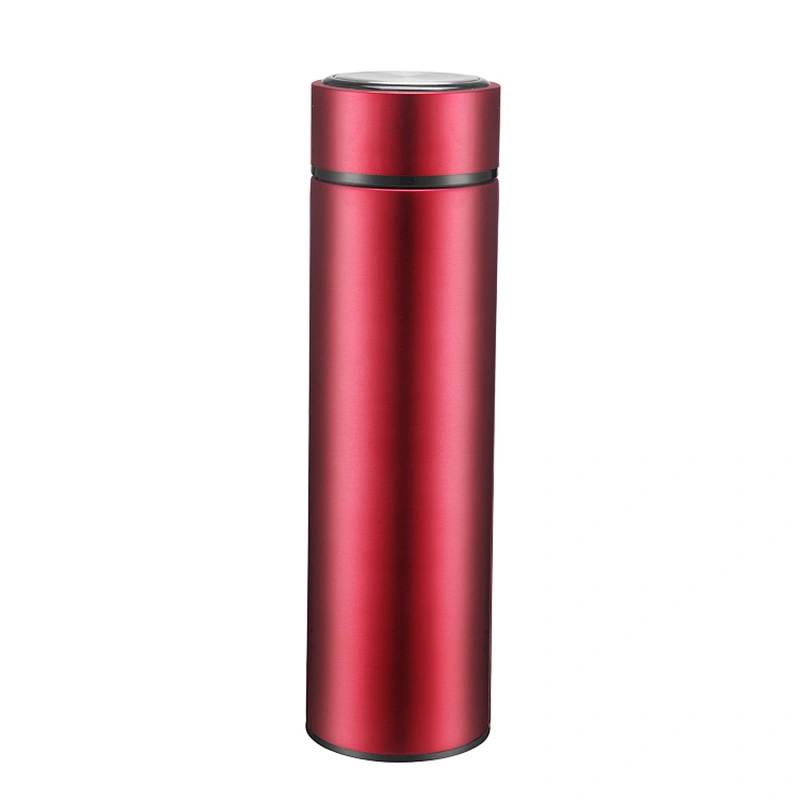 500ml Intelligent Touch Screen Display Smart Water Bottle Temperature 304 Stainless Steel Thermos Coffee Tea Tumbler