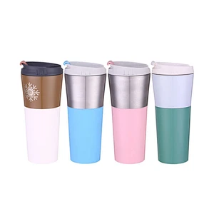 16oz wholesale double wall stainless steel coffee travel custom mug