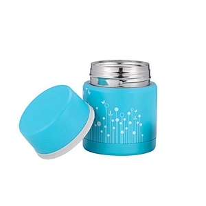 350ml Fashion Food Safety Standard Double Wall Stainless Steel Vacuum Baby Soup Container