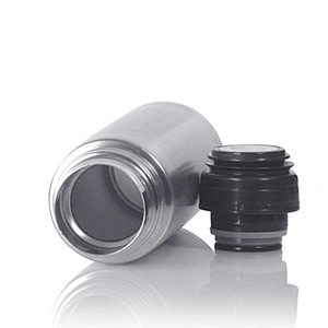 500ml stainless steel vacuum flask and 2pcs travel cups gift set with pouch packing