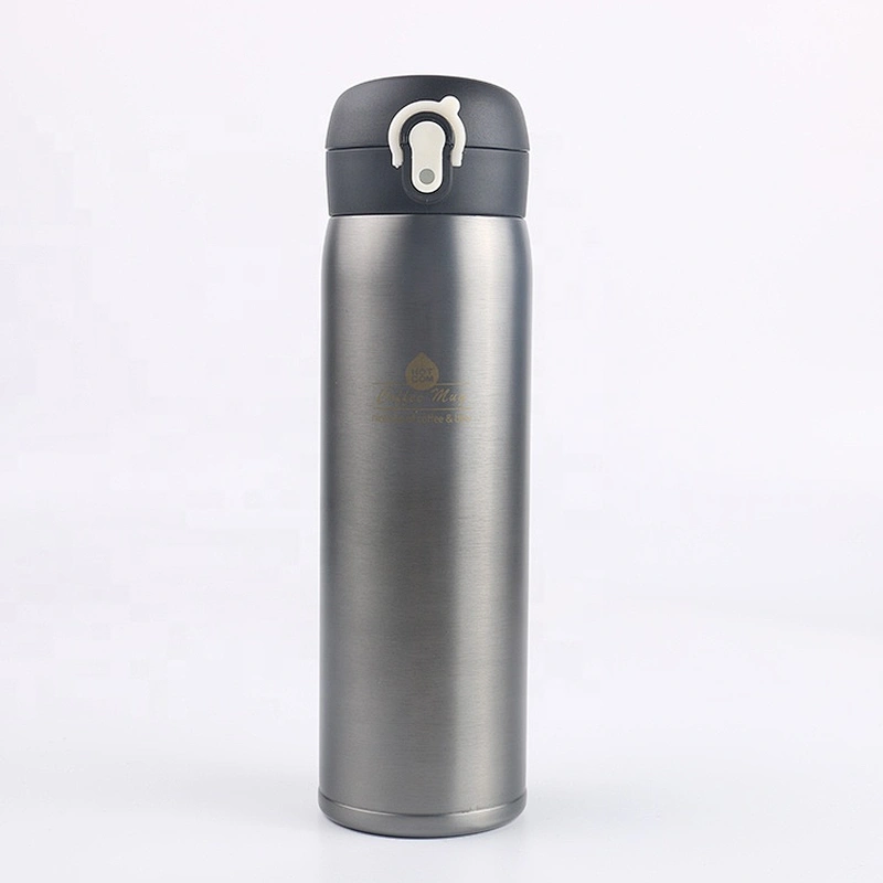 New Design Portable 700ML Drinking Metal Water Bottle Thermos Vacuum Stainless