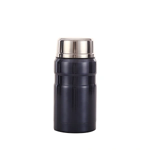 750ml Keep Warm Double Wall Insulated Stainless Steel Food Container Vacuum Thermos Flask Soup Jar With Spoon