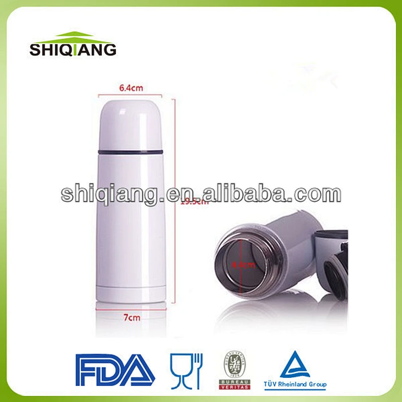 New Style Business 350ml Double Wall Bullet Shaped Stainless Steel Vacuum Flasks