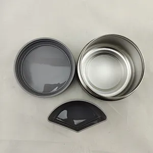 300 ML Single Wall Lunch Box Stainless Steel Food Vegetable Storage Food Container Salad Cases Stainless Steel Jar