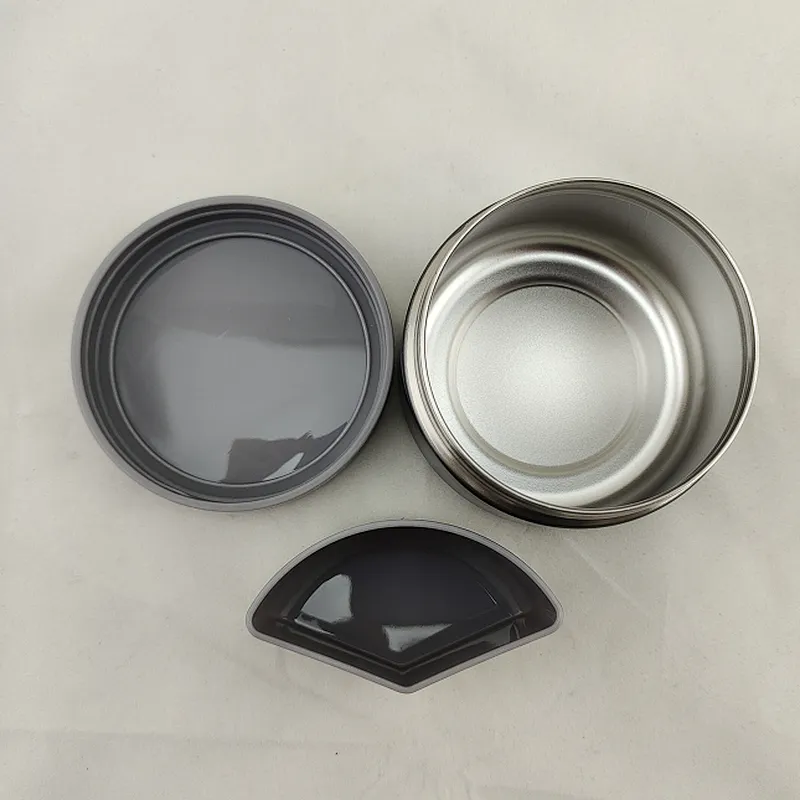300 ML Single Wall Lunch Box Stainless Steel Food Vegetable Storage Food Container Salad Cases Stainless Steel Jar