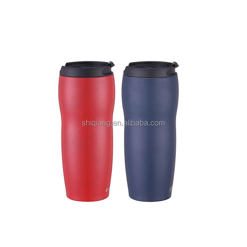 380ml double wall insulated stainless steel cup with silicone sleeve