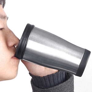 400ml Customized Logo Travel Double Wall Thermal Mug
