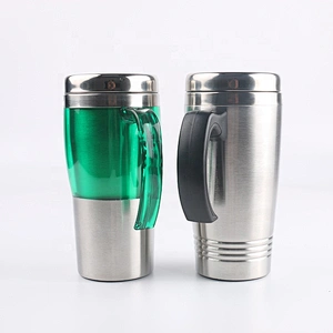 Tumbler Office Insulated Custom Stainless Steel Travel Mug With Handle
