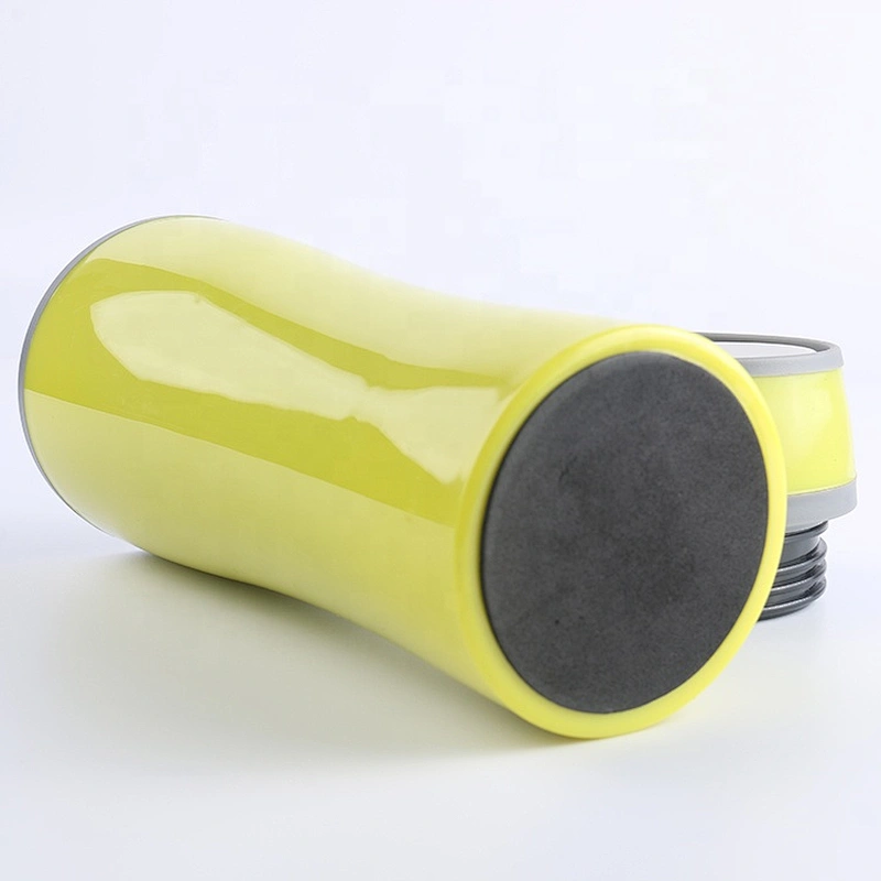 400ml Leak Proof Double Wall Drinkware Tumbler Office Mug Plastic