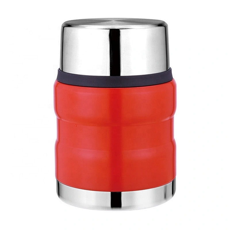 420ML Double Wall Thermal Soup Pot Insulated Food Vacuum Flask Container Stainless Steel Jar