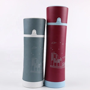 Custom Logo Vacuum Tumbler Double Walled 350ml Thermos Insulated Water Bottle
