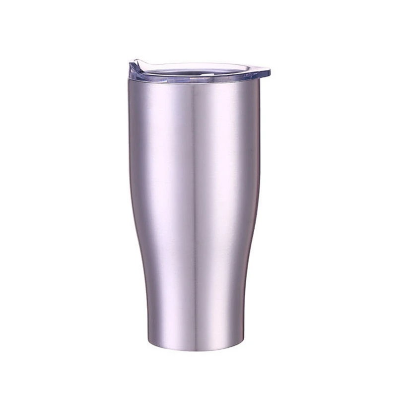 30OZ double wall insulated vacuum stainless steel thermos tumbler mug