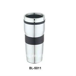 16oz double wall stainless steel travel auto mug and cup