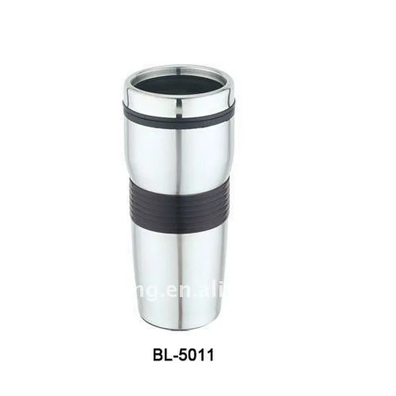 16oz double wall stainless steel travel auto mug and cup