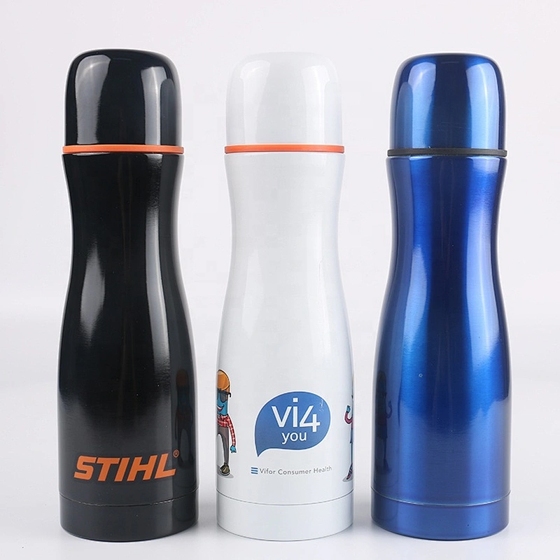500ml Double Wall Thermos Bottle Insulated Tumbler Flask Stainless Steel Vacuum