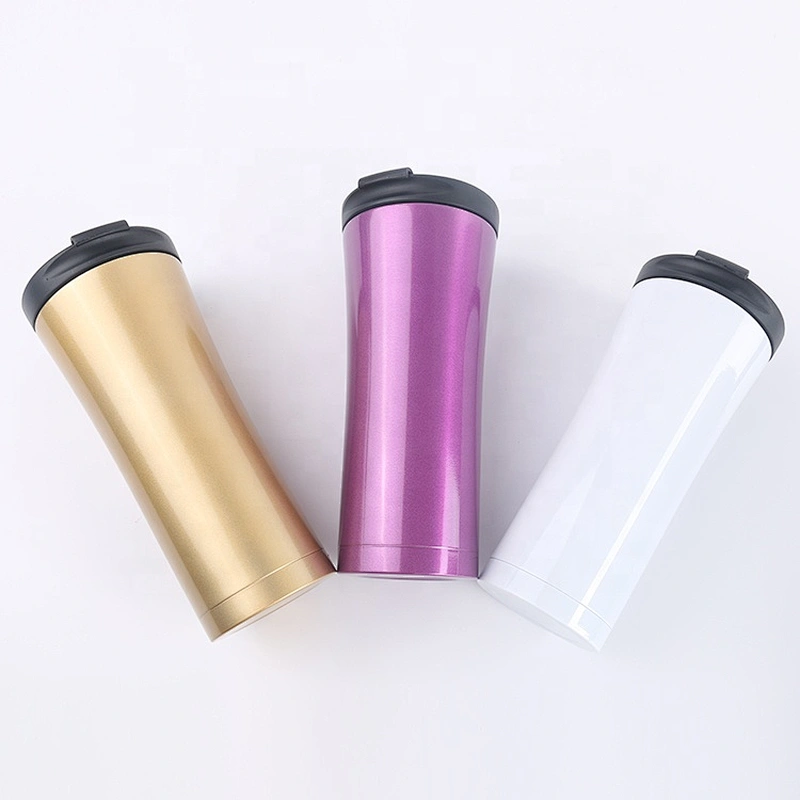 Hot Selling 500ml double wall stainless steel travel thermal mug with leakproof lid
