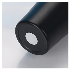 Double wall stainless steel vacuum insulated thermos with plastic handle