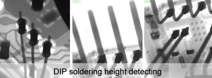 DIP soldering height detecting DIP soldering height detecting