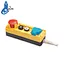 4 holes crane waterproof push button control switch box for european sockets XDL85-JB481F